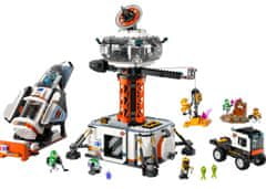 LEGO City 60434 Vesmírna základňa a štartovacia rampa pre raketu