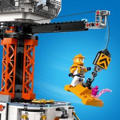 LEGO City 60434 Vesmírna základňa a štartovacia rampa pre raketu