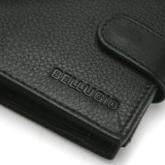 Bellugio Pánska kožená peňaženka Elegant Joel, čierna
