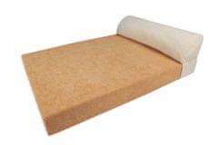 Nobby Komfortná matrac pre psy Bevis 75 x 55 x 8 cm hnedá