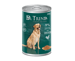 Dr.Trend DR. TREND pre Labradora. Kompletné krmivo s kuracím mäsom, kúsky v jemnej omáčke pre dospelých psov všetkých plemien, 8x1250 g