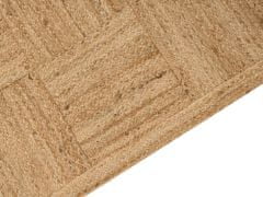 Beliani Jutový koberec 300 x 400 cm béžový ESENTEPE