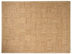 Beliani Jutový koberec 300 x 400 cm béžový ESENTEPE
