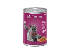 Dr.Trend DR. TREND Kompletné krmivo s pečeňou, kúsky v jemnej omáčke pre dospelé mačky všetkých plemien 10x400 g