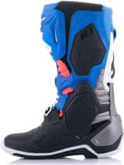 Alpinestars topánky TECH 10 2024 Supervented černo-modro-bielo-fialové 40,5