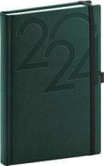 AJAX Diár 2024: - zelený, denný, 15 × 21 cm