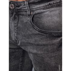 Dstreet Pánske džínsové nohavice OTA sivé ux4075 s38