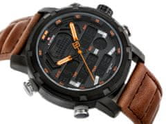 NaviForce Pánske analógové hodinky Percideus hnedá Universal