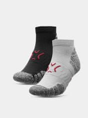 4F Pánska sada ponožiek Drydor bielo-čierna 43-46