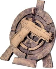TRYUMF Figúrka streľba krátka zbraň V-16cm