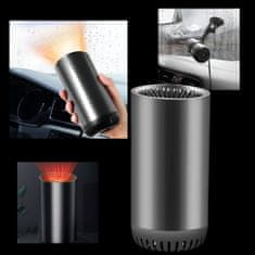 JOIRIDE® Prenosný teplovzdušný ventilátor, odmrazovač a odvlhčovač do auta | TURBOCUP