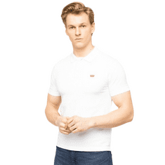 Levis  Pánske Tričko s krátkym rukávom HOUSEMARK POLO WHITE + Biela XL