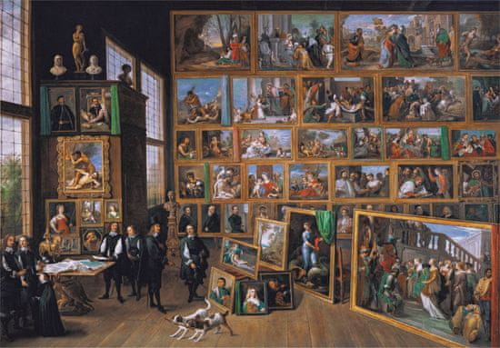 Clementoni Puzzle Museum Collection: Arcivojvoda Leopold Wilhelm v jeho maliarskej galérii v Bruseli 2000 dielikov