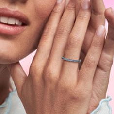 Pandora Trblietavý strieborný prsteň s kubickými zirkónmi Me 199679C03 (Obvod 50 mm)