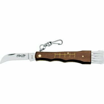 Fox Knives 405 OL vreckový hubársky nôž 7 cm, olivové drevo, karabína