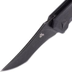 Fox Knives BLACK FOX BF-729 "KRAVI" Black vreckový nôž 7 cm, Stonewash, čierna, G10