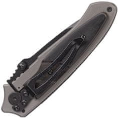 Fox Knives BF-73 Black Fox vreckový nôž 8 cm, titánový povlak, oceľ, santalové drevo