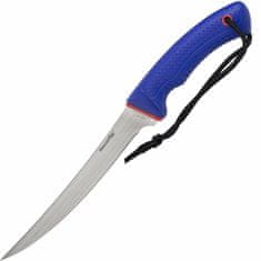 Fox Knives BF-CL22P BLACK FOX FILET rybársky nôž 22 cm, modrá, polypropylén, puzdro polypropylén