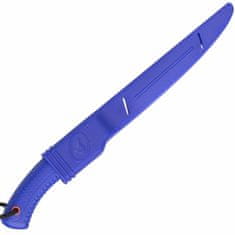 Fox Knives BF-CL22P BLACK FOX FILET rybársky nôž 22 cm, modrá, polypropylén, puzdro polypropylén