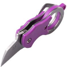 Fox Knives FX-536 P MINI-TA Pink malý vreckový nôž - karambit 2,5 cm, ružová, FRN
