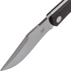 Fox Knives FX-582 CF LIBAR vreckový nôž 7 cm, uhlíkové vlákno, kožené puzdro
