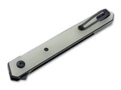 Böker Plus 01BO331 Kwaiken Air Mini Jade vreckový nôž 7,8 cm, G10, spona