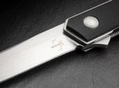 Böker Plus 01BO324 Kwaiken Air Mini vreckový nôž 7,8 cm, čierna, G10, spona