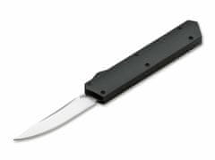 Böker Plus 06EX551 Kwaiken OTF Black vyskakovací nôž 8,1 cm, čierna, hliník, puzdro