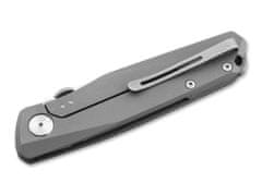 Böker Plus 01BO353 Connector Titanium vreckový nôž 7,5 cm, titán, spona, nylonové puzdro
