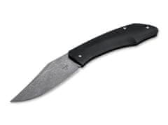 Böker Plus 01BO499 SAMOSAUR vreckový nôž 8,7 cm, Stonewash, čierna, G10, nylonové puzdro