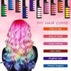 Mormark Hrebienky na farbenie vlasov (sada 10 farieb) | CHROMAHAIR