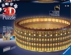 Ravensburger Svietiace 3D puzzle Nočná edícia Koloseum, Rím 216 dielikov
