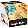 JOJOY® Vedomostná hra magická Rubikova kocka – červená | CUBIXIE FIRE