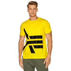 Alpha Industries  Tričko s krátkym rukávom Side Logo T Žltá L