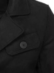 Dstreet Pánsky dvojradový kabát Mpyana čierna M