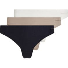 Tommy Hilfiger 3 PACK - dámske nohavičky Brazilian UW0UW03871-0RY (Veľkosť XL)