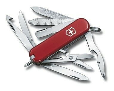 Victorinox 0.6385 MiniChamp multifunkčný nôž 58 mm, červená, 16 funkcií