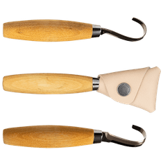 Morakniv 13386 Hook Knife 164 Left
Narrow Curv, Leather Sheath, 1Pc/Box