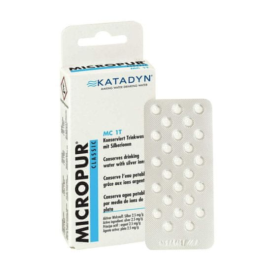 Katadyn 50101 Micropur Classic MC 1T (4 x 25) (DE/EN/FR/ES)
