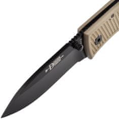 KA-BAR® KB-4062CB Dozier Foding Hunter Coyote Brown Tan Handle, Black Blade