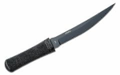 CRKT CR-2907K HISSATSU BLACK taktický nôž 18 cm, celočierna, GFN, guma, puzdro