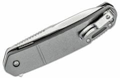 CRKT CR-K540GXP BONA FIDE SILVER vreckový nôž 9 cm, sivá, hliník