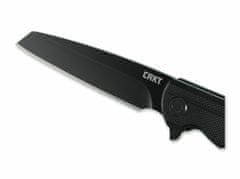 CRKT CR-3802K LCK + BLACKOUT vreckový nôž s asistenciou 8,2 cm, celočierna, FRN