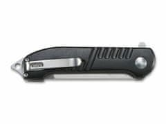 CRKT CR-4031 RAZEL GT BLACK vreckový nôž s asistenciou 7,7 cm, čierna, hliník, rozbíjač skla