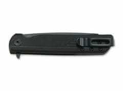 CRKT CR-3802K LCK + BLACKOUT vreckový nôž s asistenciou 8,2 cm, celočierna, FRN