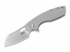 CRKT CR-5315 PILAR LARGE SILVER vreckový nôž 6,8 cm, celooceľový