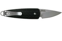 CRKT CR-7086 DUALLY BLACK vreckový nôž 4,4 cm, čierna, FRN, otvárač na fľaše