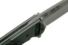 CRKT CR-M40-02 M40 - 02 TANTO BLACK vreckový nôž s asistenciou 7,5 cm, čierna, FRN, hliník