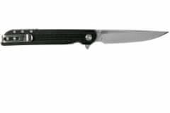 CRKT CR-3810 LCK + LARGE BLACK vreckový nôž s asistenciou 9,2 cm, čierna, FRN