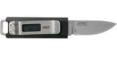 CRKT CR-2425 SCRIBE BLACK nôž na krk 4,4 cm, Stonewash, plast ABS, puzdro